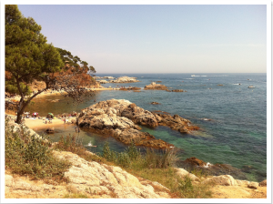 Cala Estreta - Cap Roig - VIajar por libre - Costa Brava