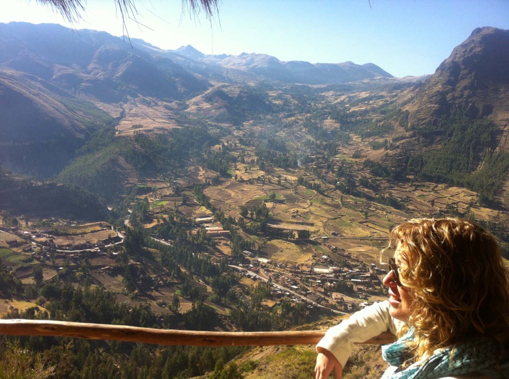 vista de ruinas de pisaq